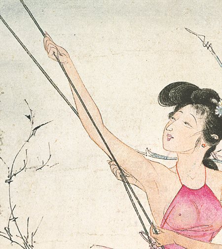 衢州-胡也佛的仕女画和最知名的金瓶梅秘戏图